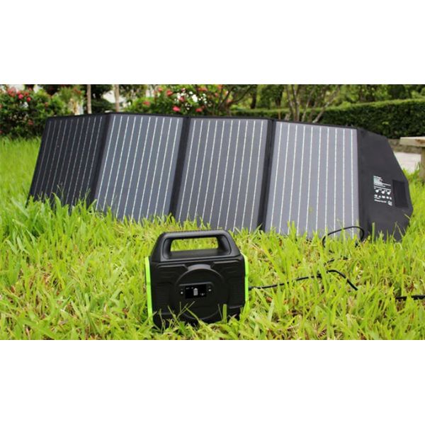 Домашняя солнечная электростанция 600 Вт 220 В портативный солнечный генератор на открытом воздухе