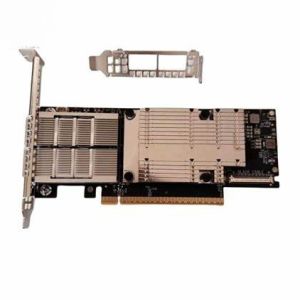 ConnectX-7 MCX755106AS-HEAT 200 Gb/S Dual Port QSFP112 InfiniBand Network Interface Card