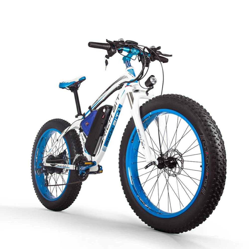 ЗАПАС 48v 17ah США ЕС 26 велосипеда взрослых Ebike автошины дюйма топ-012 Richbit Ebike бита жирного большого жирного электрического богатых