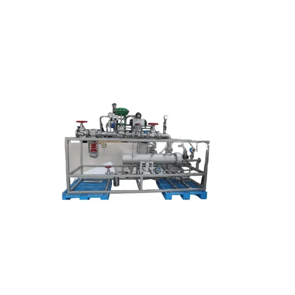 Industrial Floating Ball Valve Skid Mounted System with Straight Through Type for Process Skids
