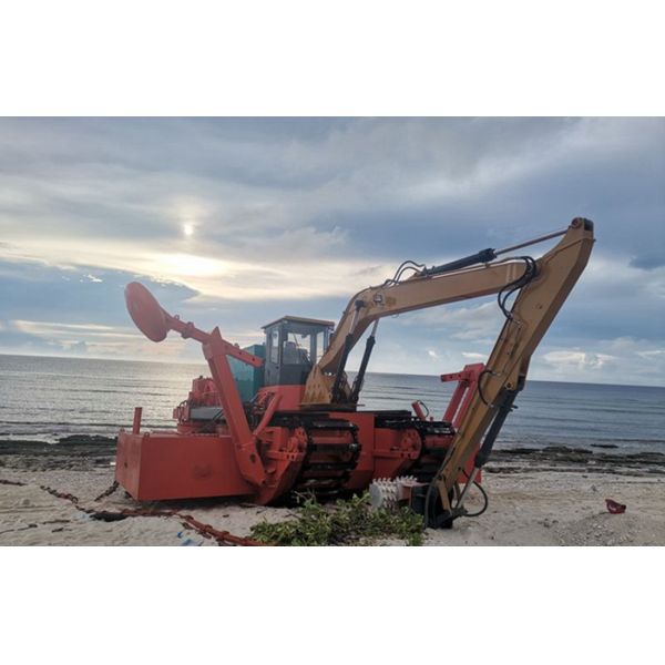 Self Propulsion Amphibious Dredger for Construction / River Dredging