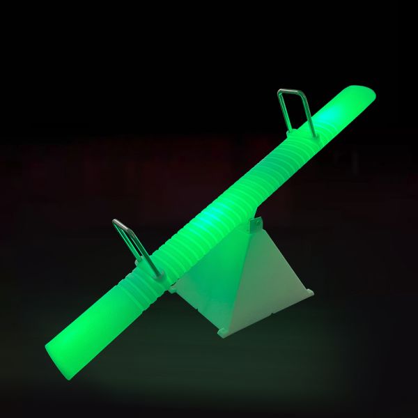 Eco-Friendly Double Hanging Sensory Swing Chair with 16 RGB LED for Indoor and Outdoor Use