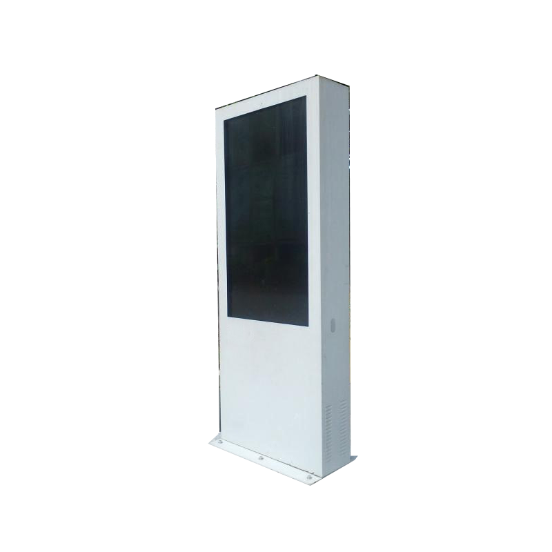 55 Inch Outdoor Floor Standing Horizontal Screen Advertising Player With Air Conditioner