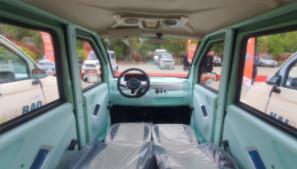 Four Wheeler Electric Vehicles Air Conditioner Solar Energy Low Speed Mini Car