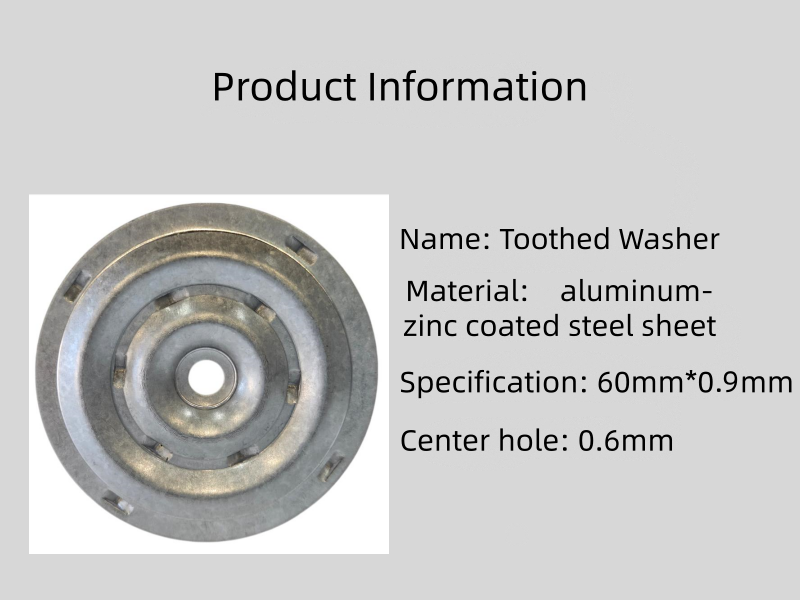 Aluminum Zinc Coated Washer Roof Waterproof Circular Gaskets