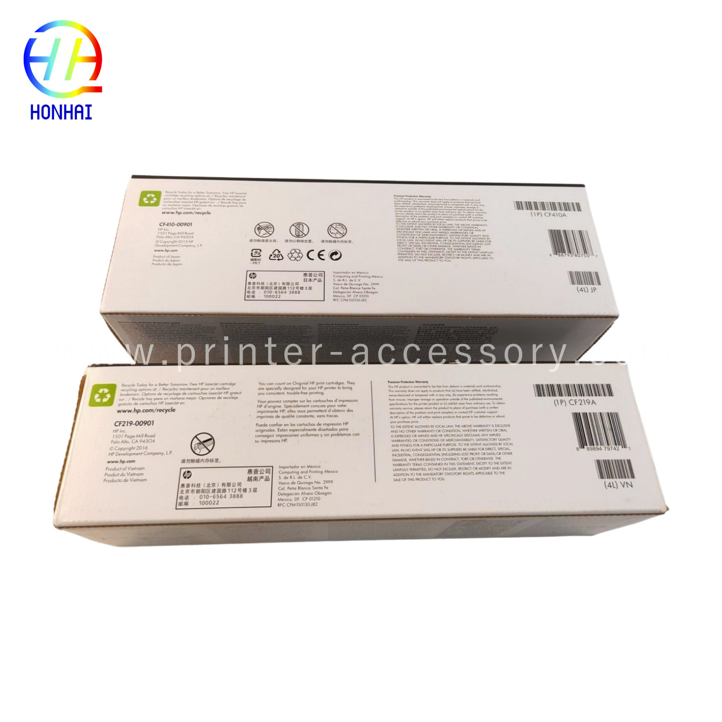 19a Тонерный картридж для HP Laserjet PRO M102W M130fn 19A CF219A Цветный Laserjet PRO M452 Mfp M377 M477 Серия CF410A