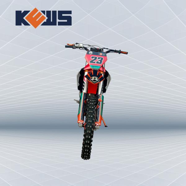 K23 Red White And Black Dirt Bike With NC300S Water Cooled Engine 23kw Enduro Motorcycle