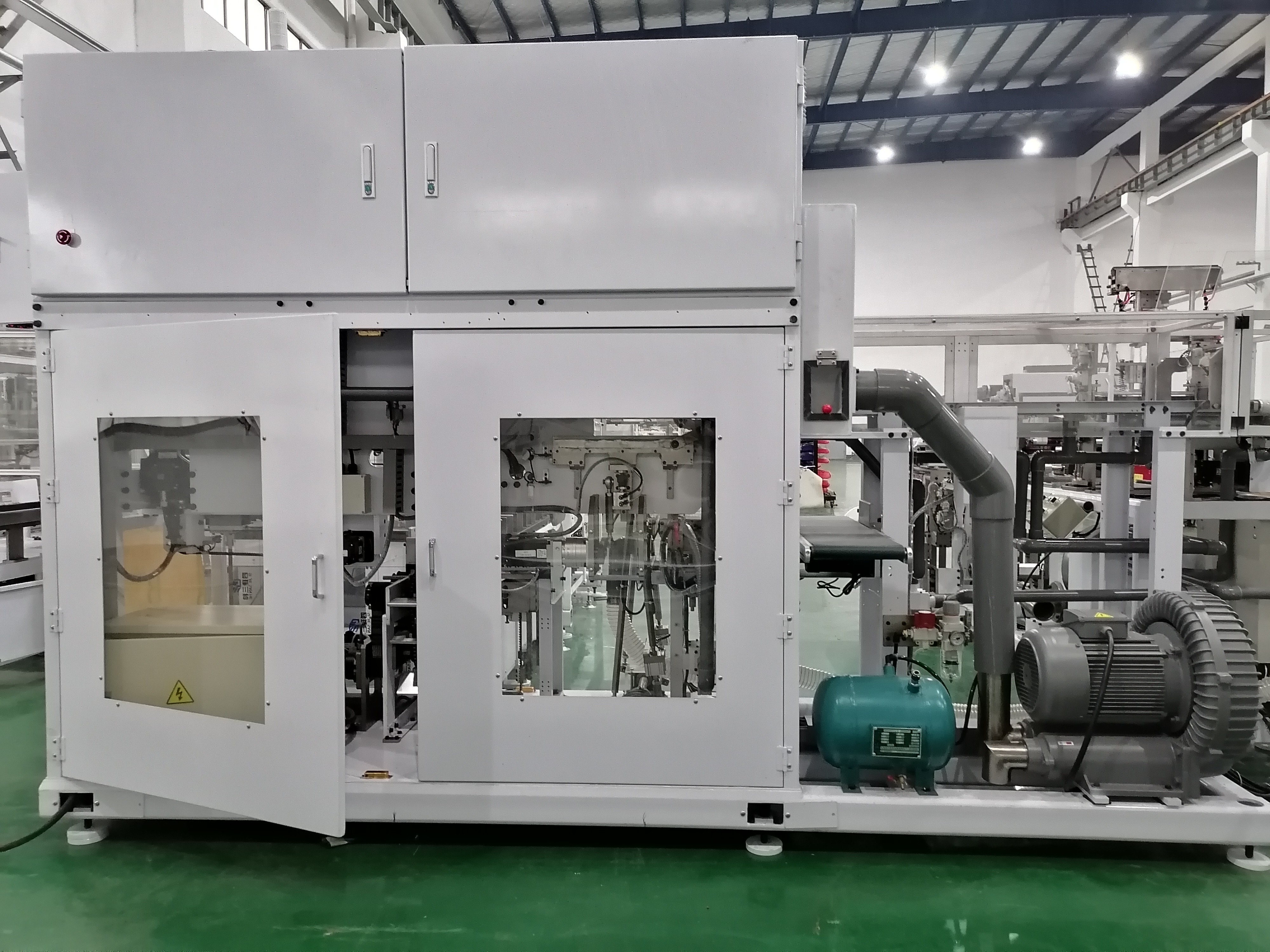 Машина упаковки санитарных пусковых площадок 55PPM с датчиками предела