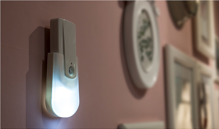 4100K Neutral White Color Temperature Human Body Induction Motion Sensor LED Night Light