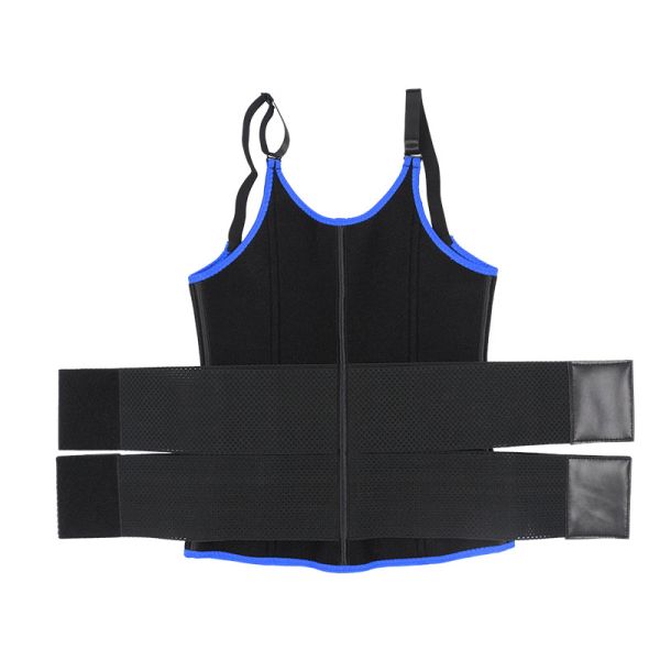 Double Compression Waist Trainer Vest Women'S Sauna Sweat Vest