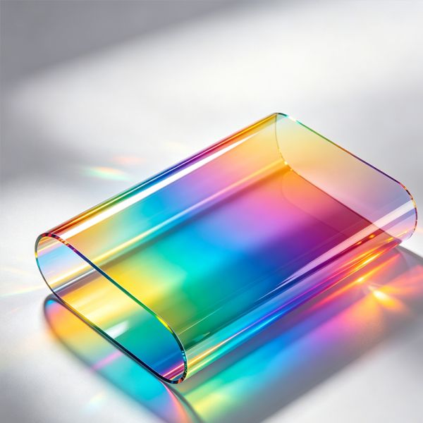 Iridescent Window Film | Rainbow Color Shift Glass Film | Decorative Privacy PET Film