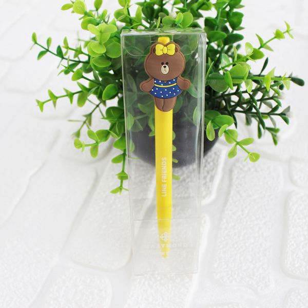 0.015kg Assorted Color Kawaii Cute Cartoon Image Stationery Click Presses Gel-Ink Pens
