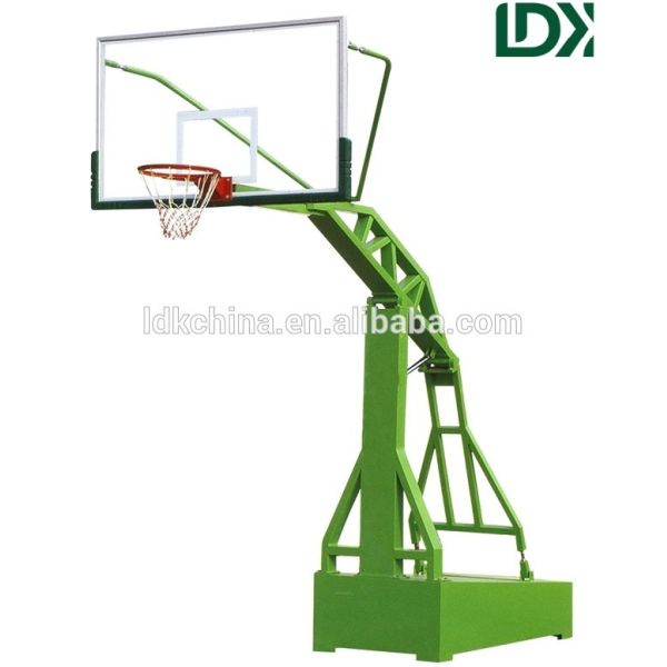 Portable 3.25m Basketball Hoop System Adjustable Backboard And Rim Equipment