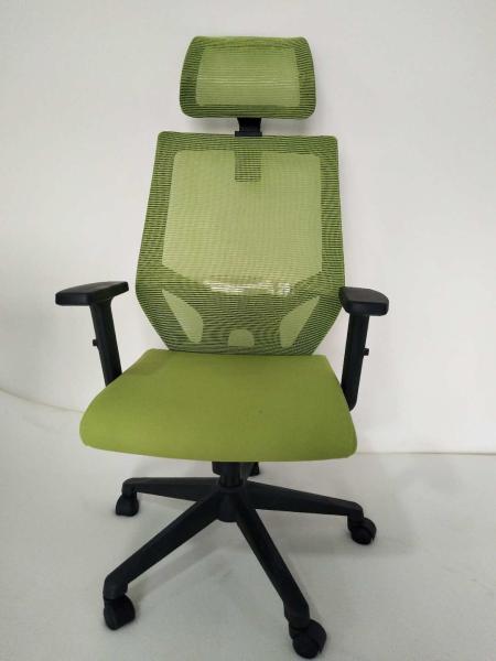 Cadeira de giro traseira alta do braço preto, 100mm-70mm Mesh Desk Chair