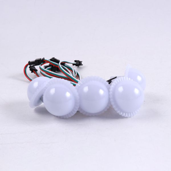 Miracle Bean 45mm Amusement Light 12V Led Bubble 1W Полный цвет светодиодной пиксельной лампы