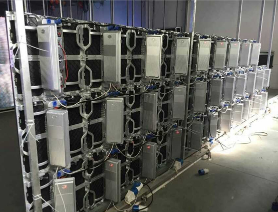 Waterproof Customize HD LED Wall 3.97mm P4 Light Weight For Rental Event