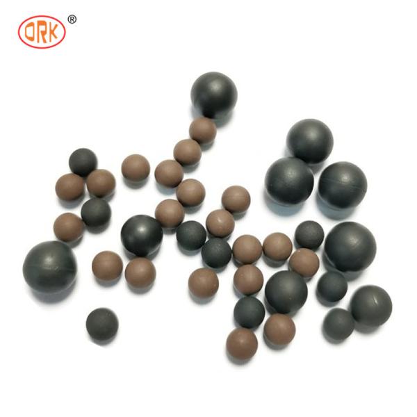Hard Mechanical Rubber Seal Heat Low Temperature Resistance Solid Silicone Rubber Ball