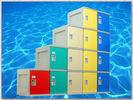 ABS Material Plastic Gym Lockers 2000 × 933 × 470mm For Sports Ground