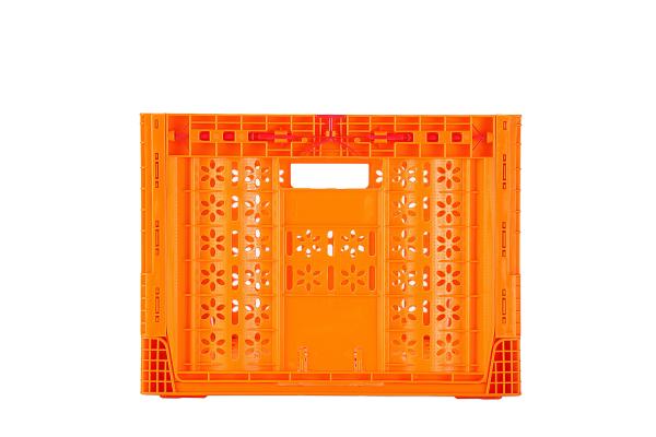 PP Transfer Vented Mesh Collapsible Plastic Vegetable Box for Easy Logistic Handling