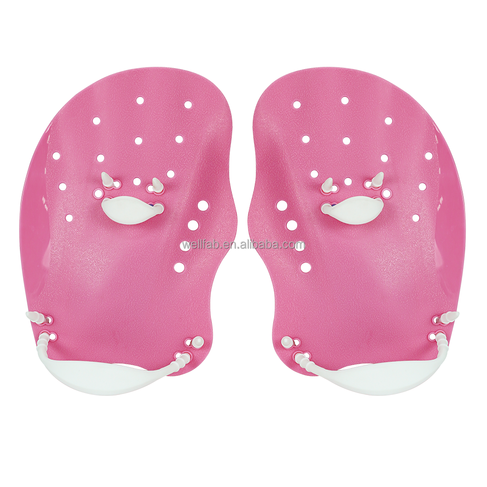 Stylish Silicone Swimming Hand Paddle For Adult Size M Swim Training And Fins