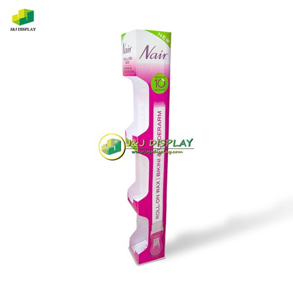 Supermarket Retail Hanging Display Stand 3 Tiers For Body Lotion