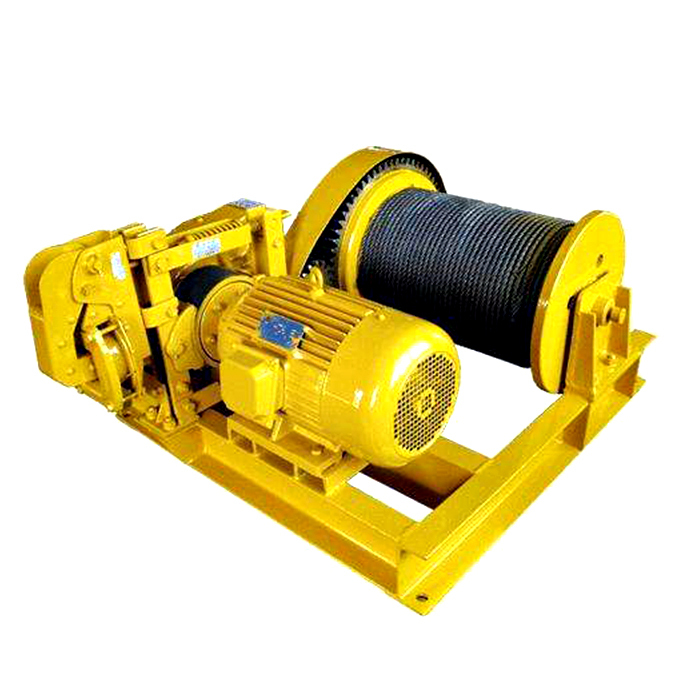 Electric Winch Lift Aluminum Shell Factory Workshop Wire Rope Winch 800kg 1000kg