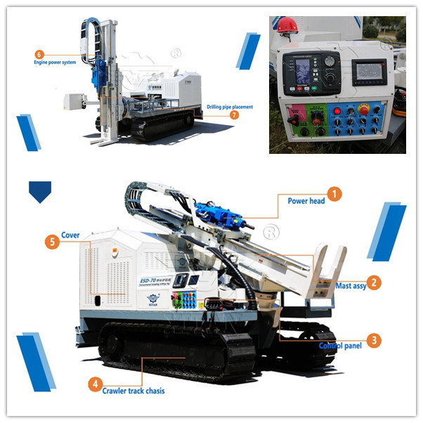 75 kw снаряжение 30 m экологическое пробуя для обработки корректировки грунтовых водов в России
