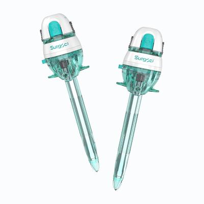 Surgical Instruments Disposable Visible Trocar Plastic Optical Trocar Offering Various Sizes