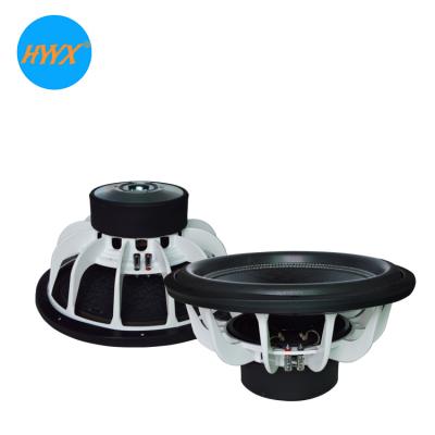 Double Magnet  3 Voice Coil 1.5kHz 90dB 15 Inch Car Subwoofer