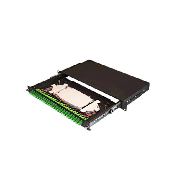 Indoor Optical Distribution Frame Standard 19 Inch Structure Cold Rolling Steel Material