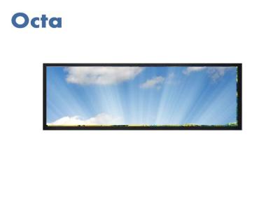 28 Ultra Wide 16:5 Stretched Bar LCD Digital Signage Support All Language