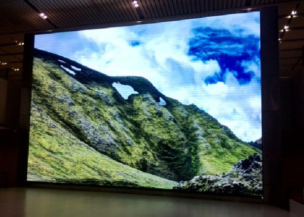 Media Video P7.62 Indoor Full Color LED Screen With 244*244mm Module Size
