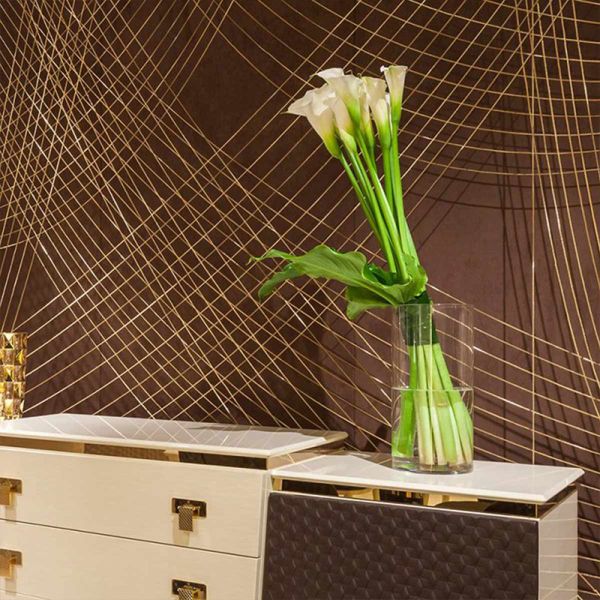 ящик 4 таблицы консоли 1.5m шведского стола Sideboard 17.7in Matted