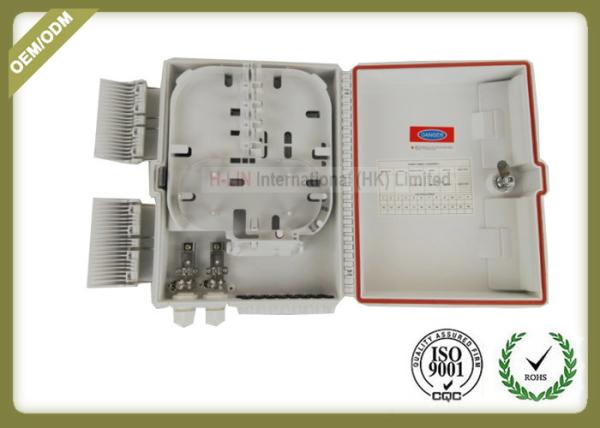 16 Core Outdoor Fiber Optic Junction Box Rainfall Resistant Outdoor