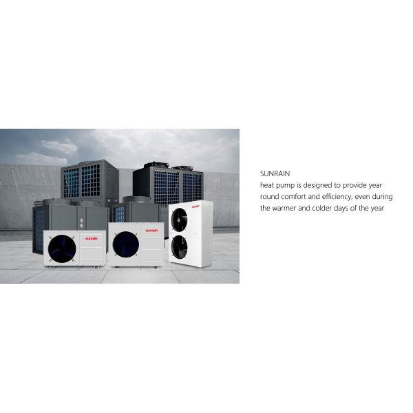 12KW R410a EVI разделило малошумное нагревателя воды теплового насоса электрическое