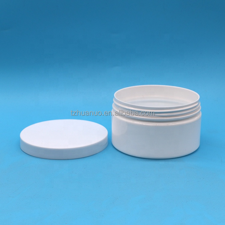 Medicine wide mouth containers with 8 oz PET round cream bottles and customized logo