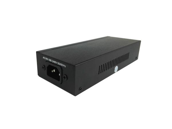 PSE90W 48Vdc 90W POE Injector IEEE802.3af/at Gigabit with metal enclosure