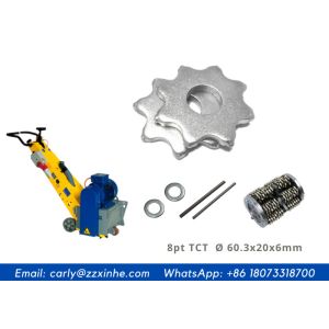 8 резцов карбида TCT филируя резцов 8pt подсказок конкретных для покрывая скарификаторов плановика удаления конкретных