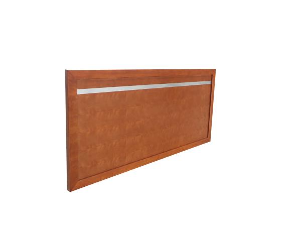 Wooden Hotel Style Headboards For Bedroom , Upholstered Queen Fabric Headboard