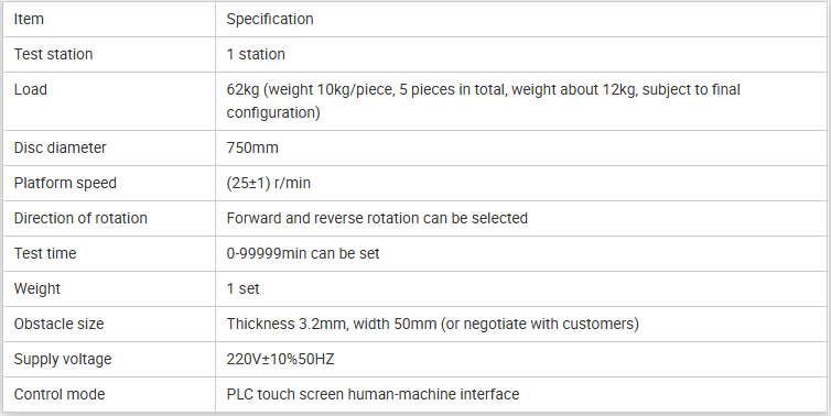 Factory Direct Sales Caster Walking Disc Testing Machine, Walking Durability Fatigue Life Testing Equipment