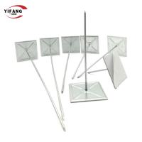 Aluminum insulation nail, aluminum exterior wall insulation nail, glass wool board special insulation nail