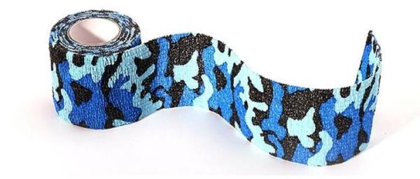 2x5yards self-adhesive camo colored elastic cohesive bandage, breathable waterproof camouflage home care products kines