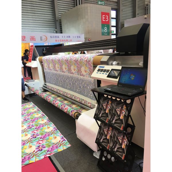 Автоматическая печатная машина 1500В ткани цифров машинного оборудования большого формата