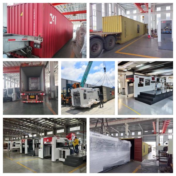 Automatic Foil Stamping Hot Embossing &Die-cutting & Stripping Machine 600 TON