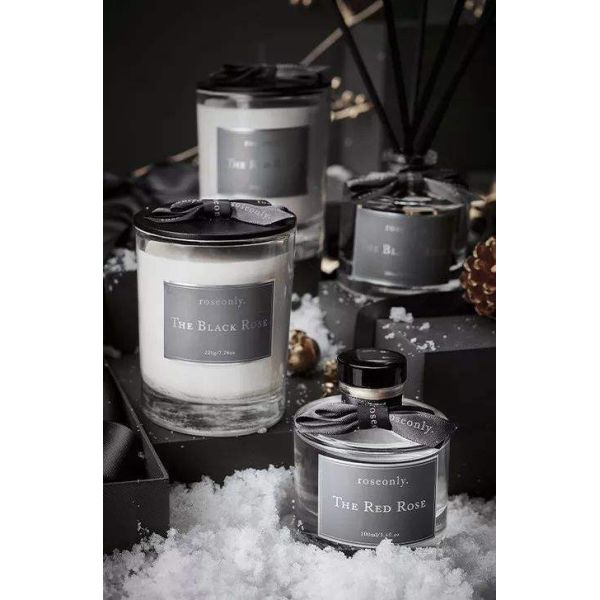 Customized Fragrance White Candle Glass Holder With Sliver Metal Lid