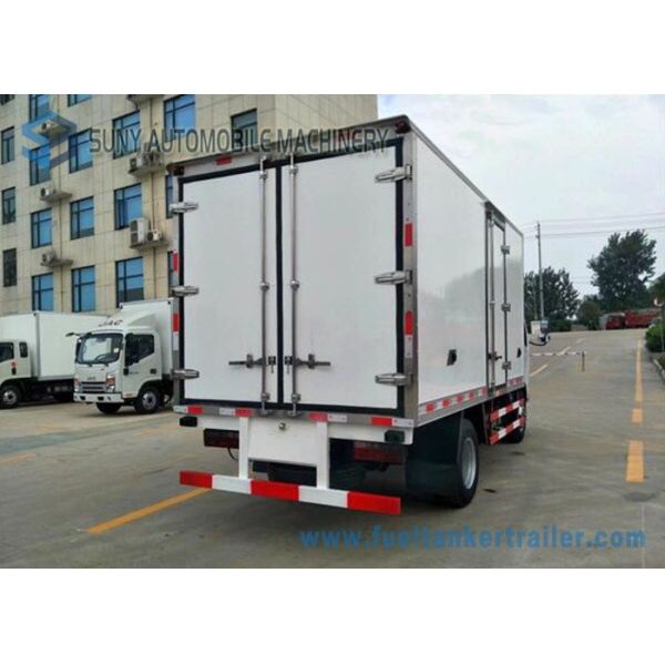 14ft Refrigerator Van Truck / Refrigerated Box Refrigerator Freezer Cargo Van CKD Kits