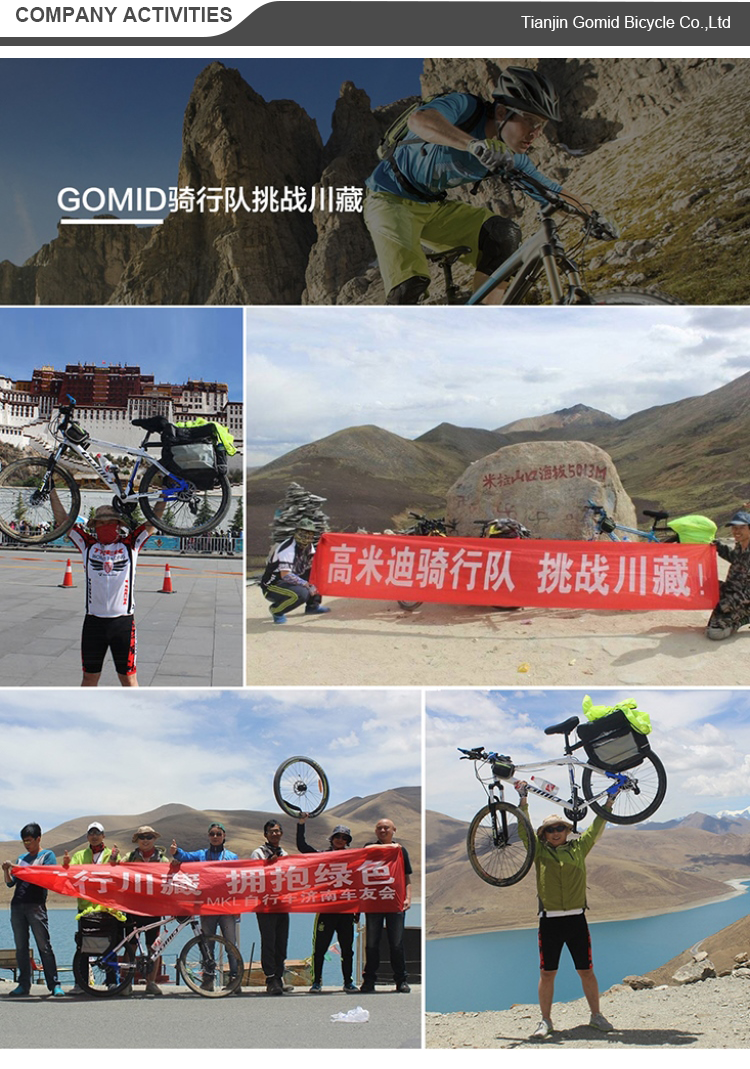 GOMID cadre en acier au carbone homme femme enfant mode personnalisé OEM 20 24 26 pouces Bisiklet Vélo de montagne Kit d'équipement Vélo