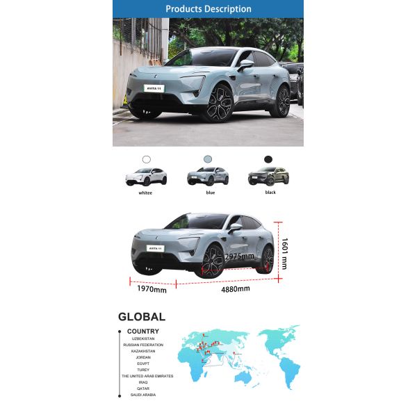 Huawei Avatr 11 Электрический внедорожник EV Автомобили 4WD Новые энергетические транспортные средства 5 мест