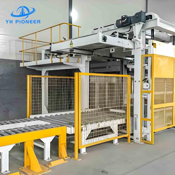 Sistemas de paletização automática de alta precisão Paleteador de tambor com aço inoxidável