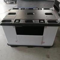 Caixa de paletes de plástico personalizada de 300 kg Capacidade de folha de papel oco de PP